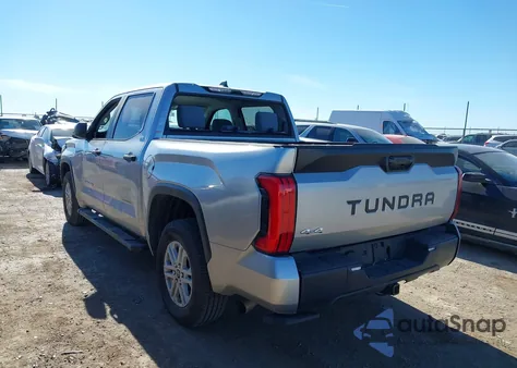 2024 Toyota Tundra Sr5 из США, поврежденный, VIN 5TFLA5DB0RX145577